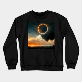 Epic solar eclipse Crewneck Sweatshirt